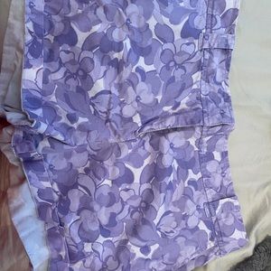 Purple shorts